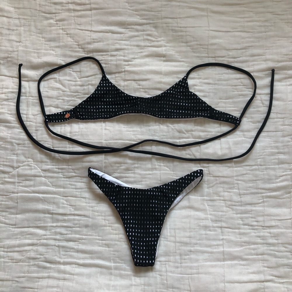 Mahina Swimwear Mesh Bikini Set